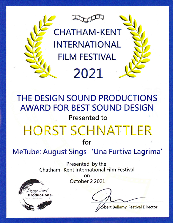 Chatham Kent IFF — Best Sound Design