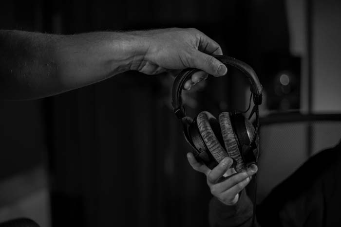 Recording studio at Klangkulisse